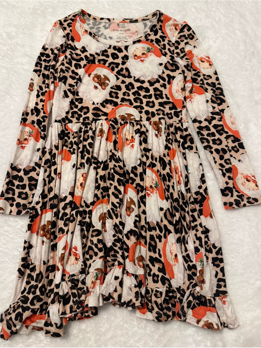 Posh Peanut Long Sleeve Dress